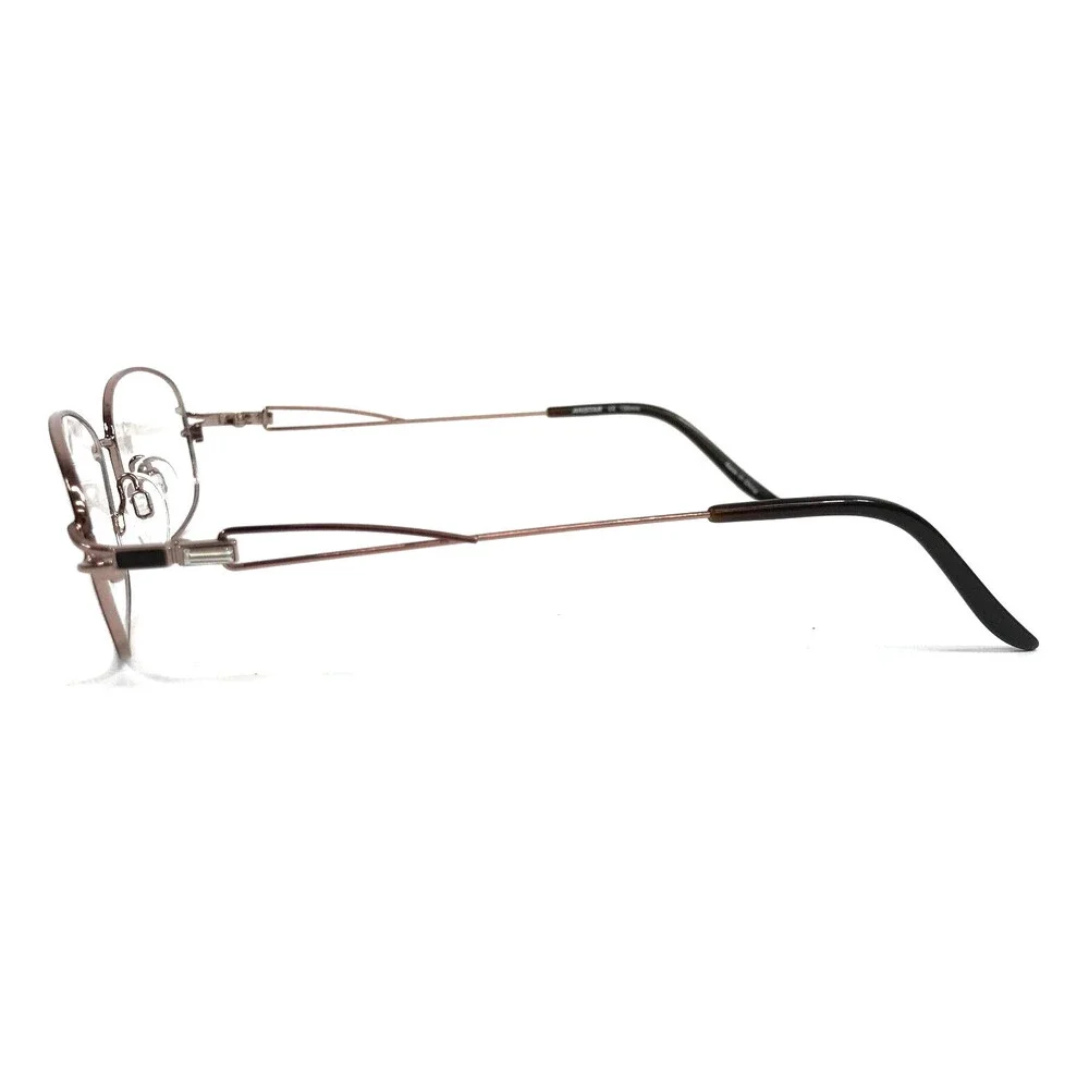 Aristar by Charmant Eyeglasses Frames AR18411 535 Brown Rectangle 54-16-135